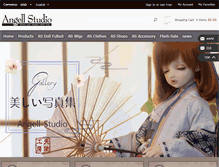 Tablet Screenshot of angell-studio.com